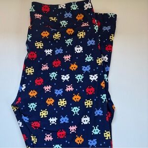 Lularoe Space Invaders Inspired Leggings
